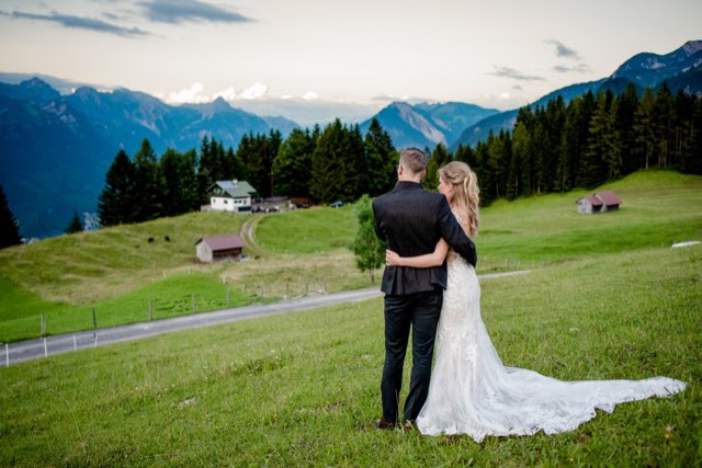 Hochzeit im Brandnertal in Österreich